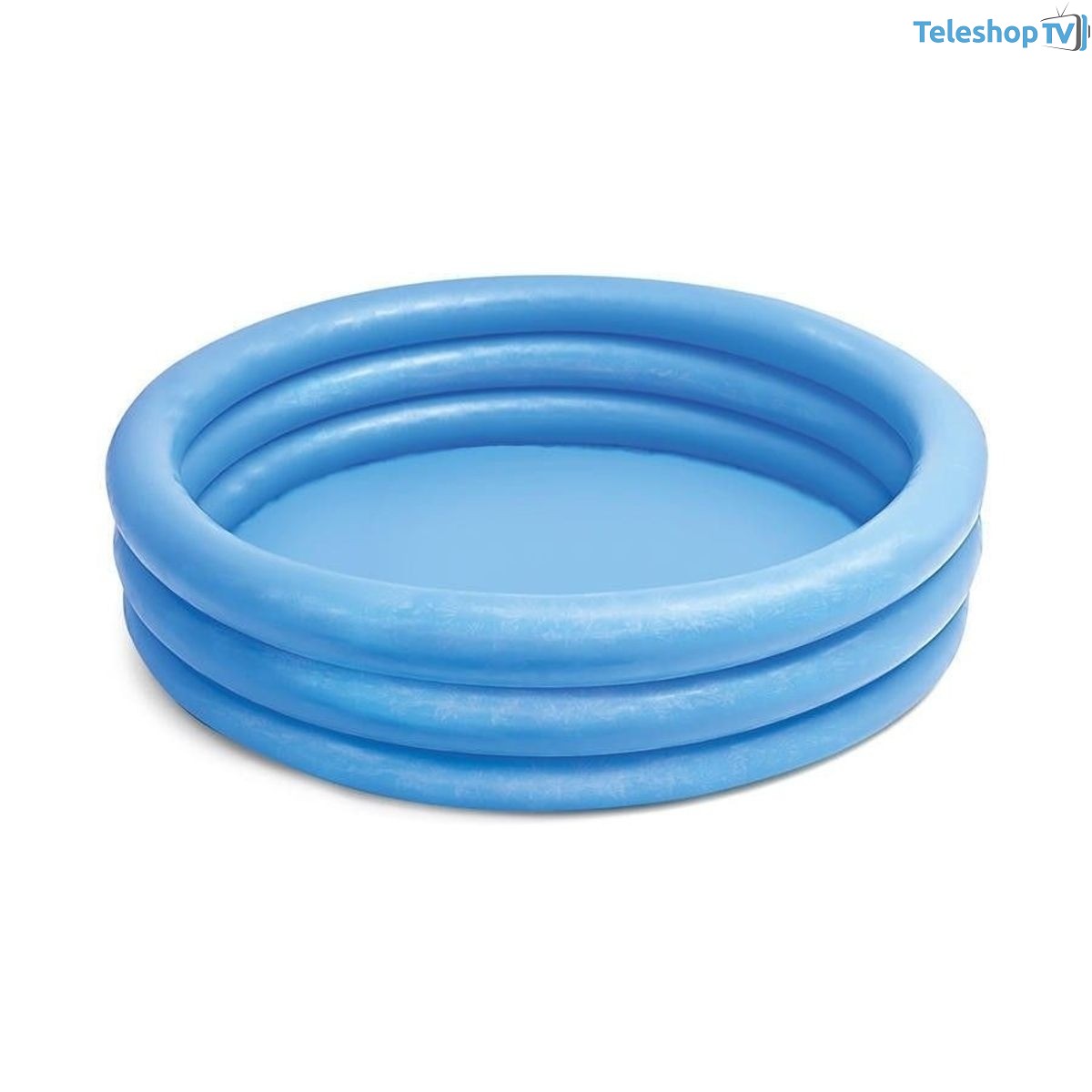 Piscina gonflabila copii, Intex 58426, Crystal Blue, 147 x 33 cm