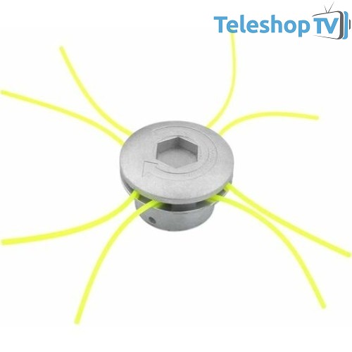 Cap pentru motocoasa din aluminiu cu 8 fire 