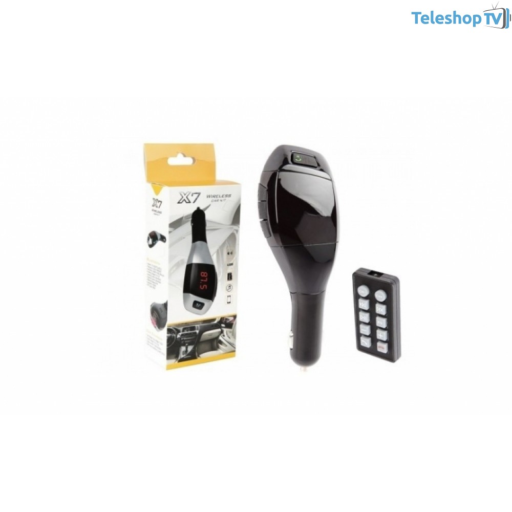 Modulator auto X7 cu USB si card microSD