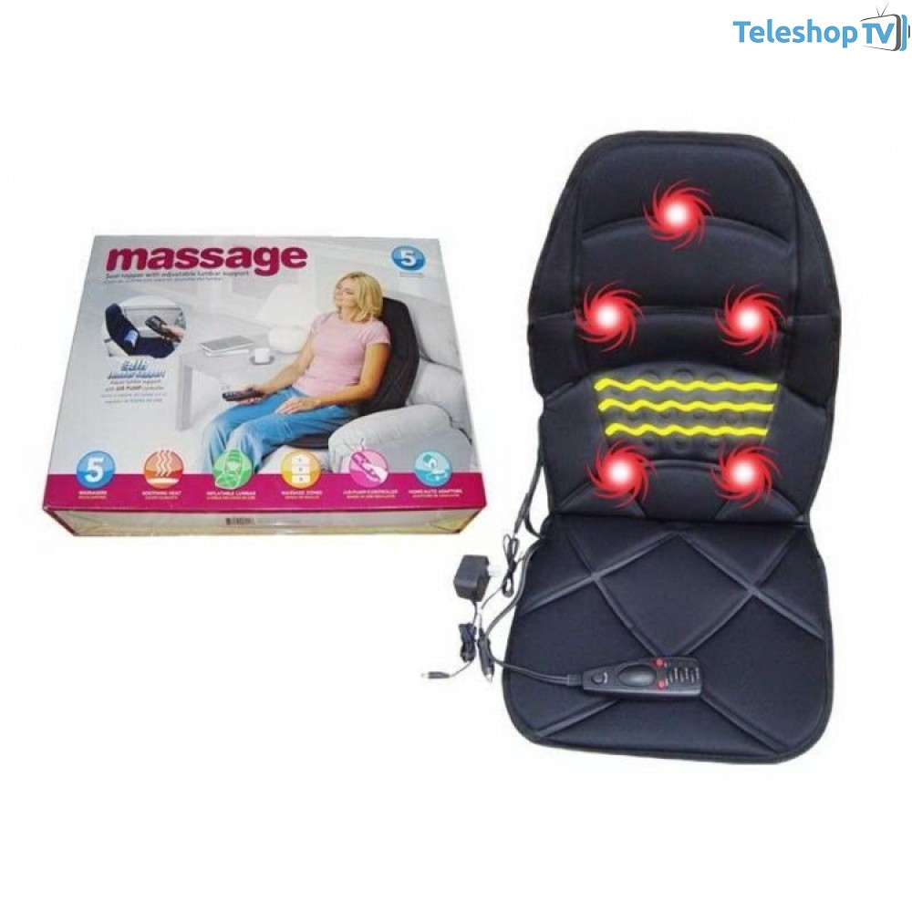 Saltea Masaj Magneti si Incalzire 2 in 1 Auto Home Original