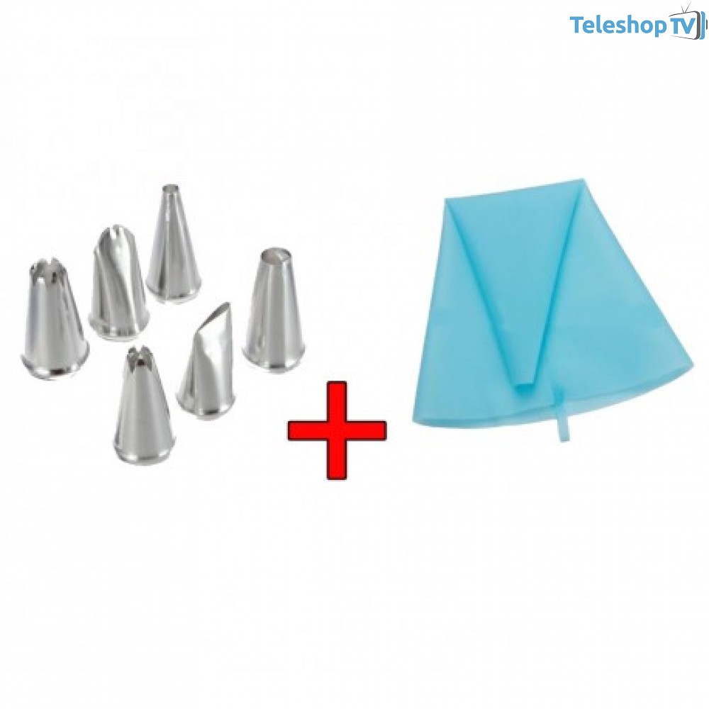 Duiuri Inox 6 Piese Punga Silicon Cadou