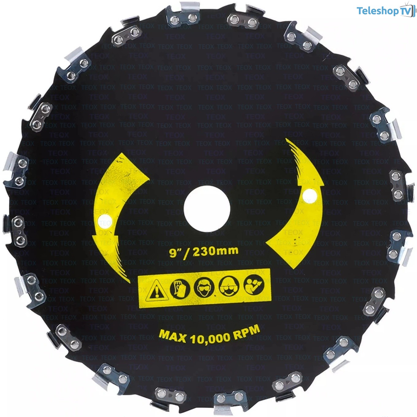 Disc Motocoasa cu Dinti Lant Drujba, 230mm x 25.4mm, 20 dinti