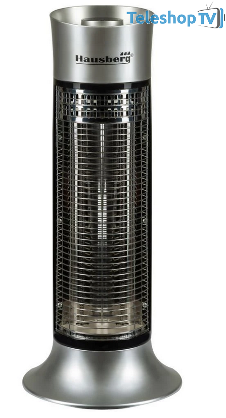 Radiator electric din fibra carbon Hausberg HB 8750, 900 W, 2 nivele de putere