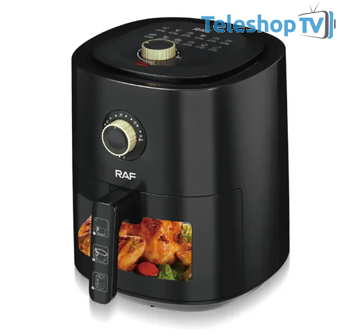 Friteuza Fara Ulei 5332B – 1500W, Capacitate Mare 6L, Control Mecanic