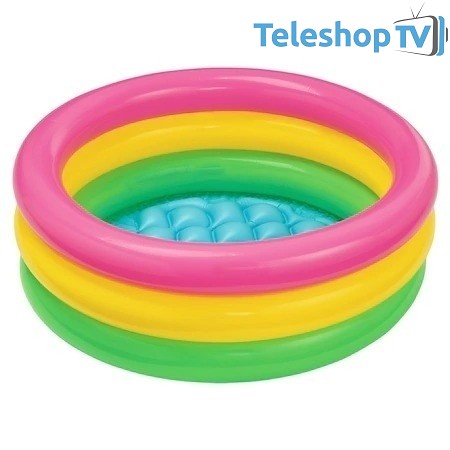 Piscina pentru copii cu baza moale, Intex 58924, 73, 86x25 cm