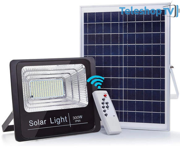 Corp Iluminat LED + Panou cu Incarcare Solara 120W