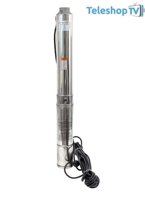 Pompa apa submersibila Zinith Italiy 3STM122, 1.25KW, 140m, multietajata cu turbine, professional,Bobinaj 100%Cupru 