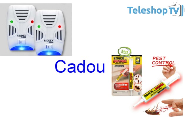 Aparat anti rozatoare, anti soareci, anti sobolani, anti gandaci - Set 2 bucati CADOU !!! Insecticid tip gel pentru gandaci