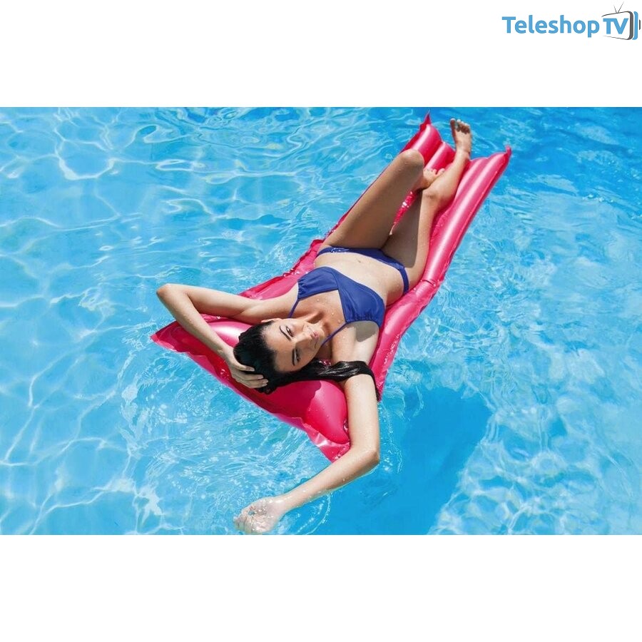 Saltea gonflabila pentru plaja 1 persoana 183 x 69 cm