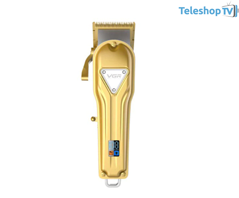 Aparat de tuns profesional V140, carcasa metal , afisaj LED
