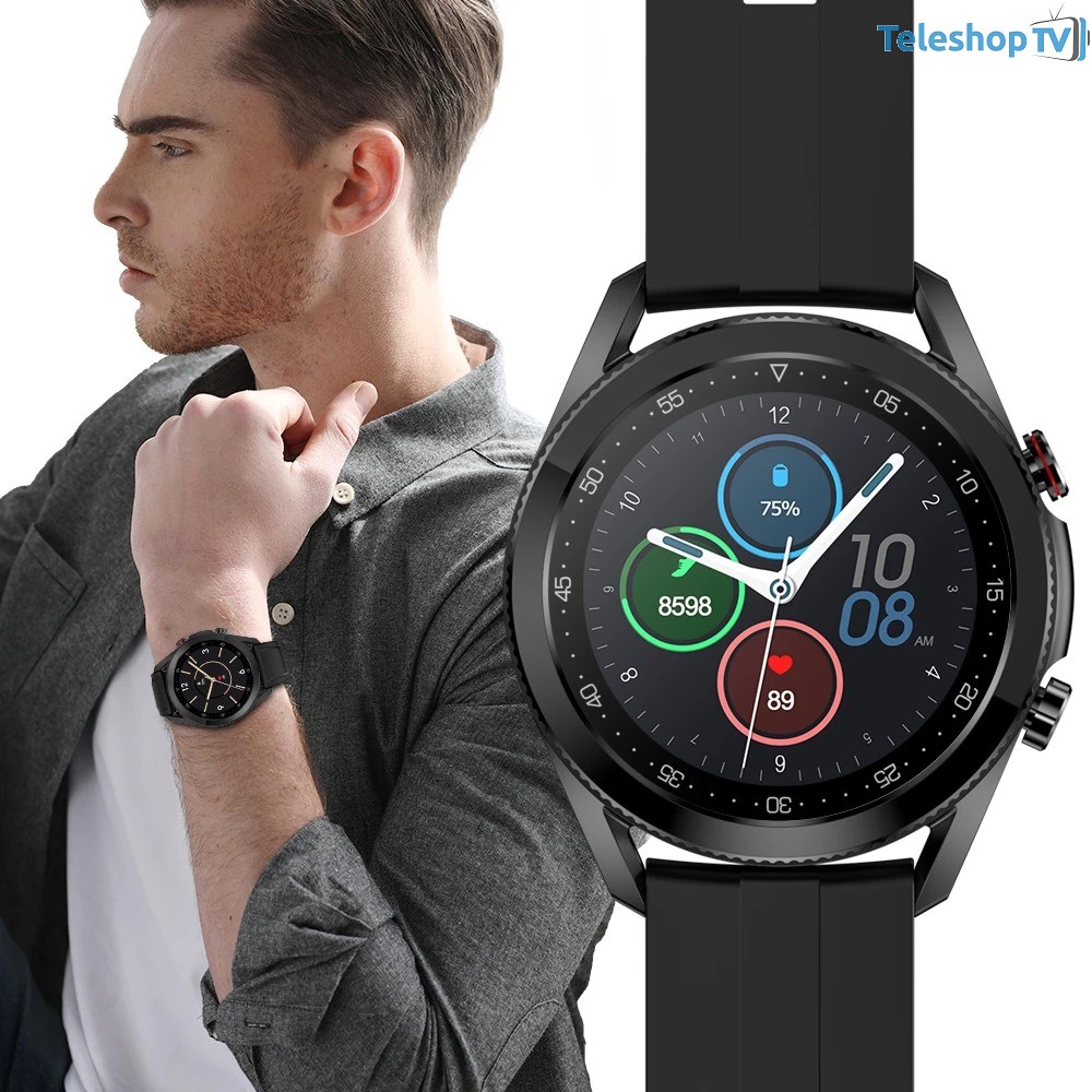 Ceas Smartwatch, Bluetooth, Afisare Notificarii, Functie apel Q3