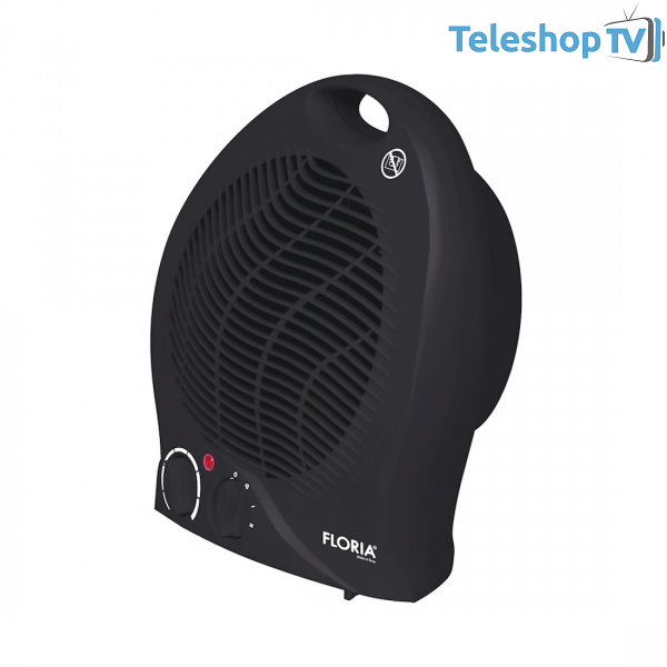 Aeroterma Floria ZLN-6172,Negru Putere 2000W, 2 nivele de incalzire+rece, Protectie supraincalzire, Termostat reglabil