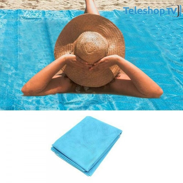 Patura tip plasa pentru plaja 200 x 200 cm