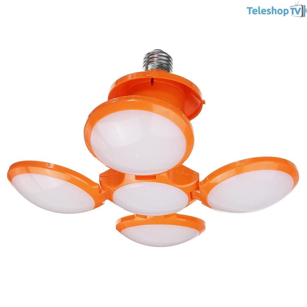 Bec LED Ajustabil si Pliabil cu forma de minge de fotbal, 40W
