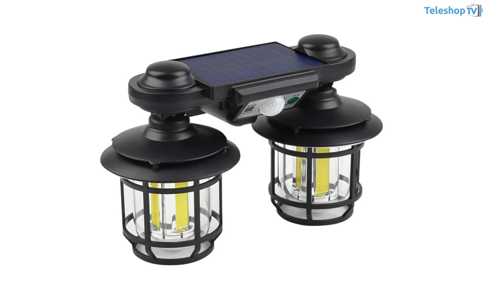 Felinar solar 192 LED, senzor, 30W, telecomanda