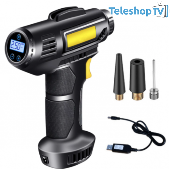 Compresor de aer CP-1016 portabil cu afisaj digital CHAMPION
