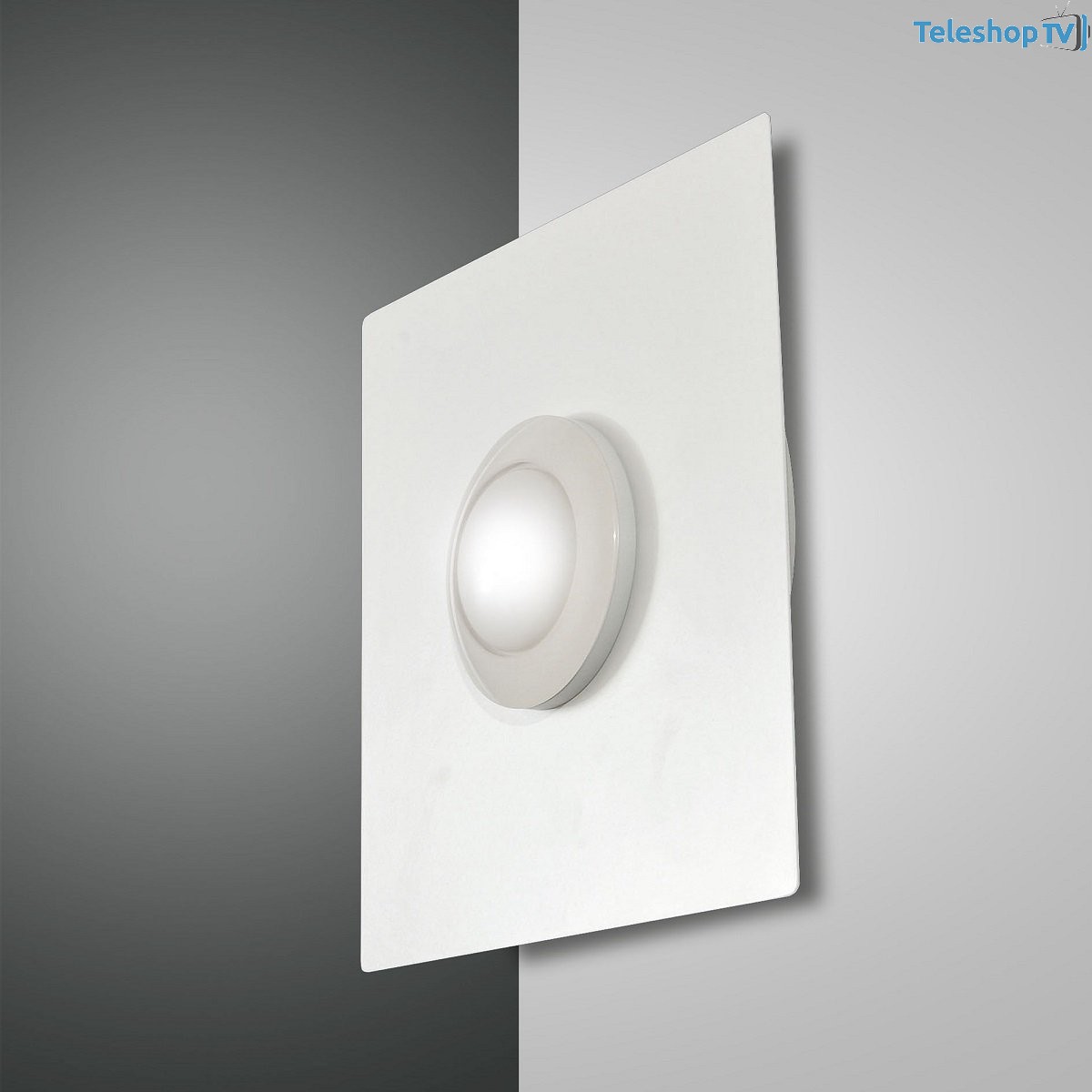 Aplică SWAN, Led, Alb, 8W, Pătrată
