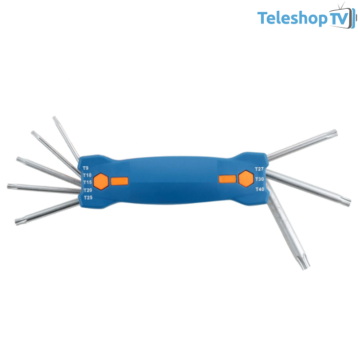 Set 8 chei torx, 9 - 40 mm
