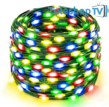 Instalatie LED de craciun 20M / 30M / 50M / 100M liniara, 160 / 240 / 400 / 800 led-uri, interior/exterior