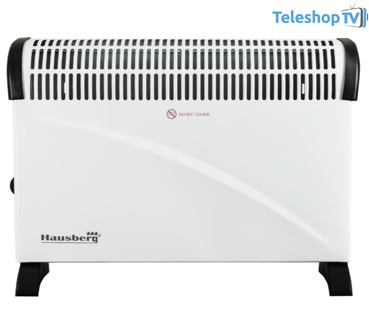 Convector electric cu functie turbo si 3 trepte de incalzire Hausberg HB-8201, Putere 2000W
