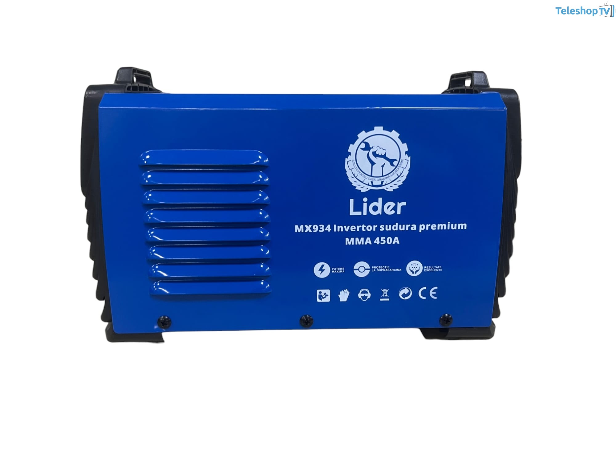 Aparat sudura LIDER PREMIUM MMA 450 A , afisaj electronic, cablu 12mm / 3m , valiza transport