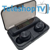 Casti Bluetooth, Wireless, Negru, 3 LED LCD Ecran digital