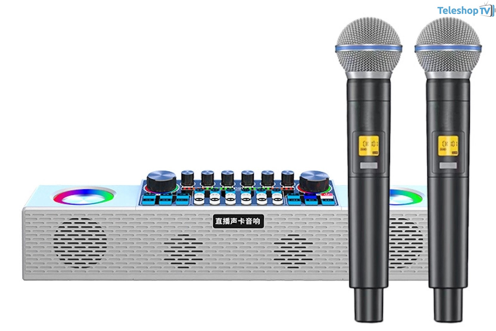 Placa de sunet, mixer multifunctional, bluetooth, microfoane, boxa 