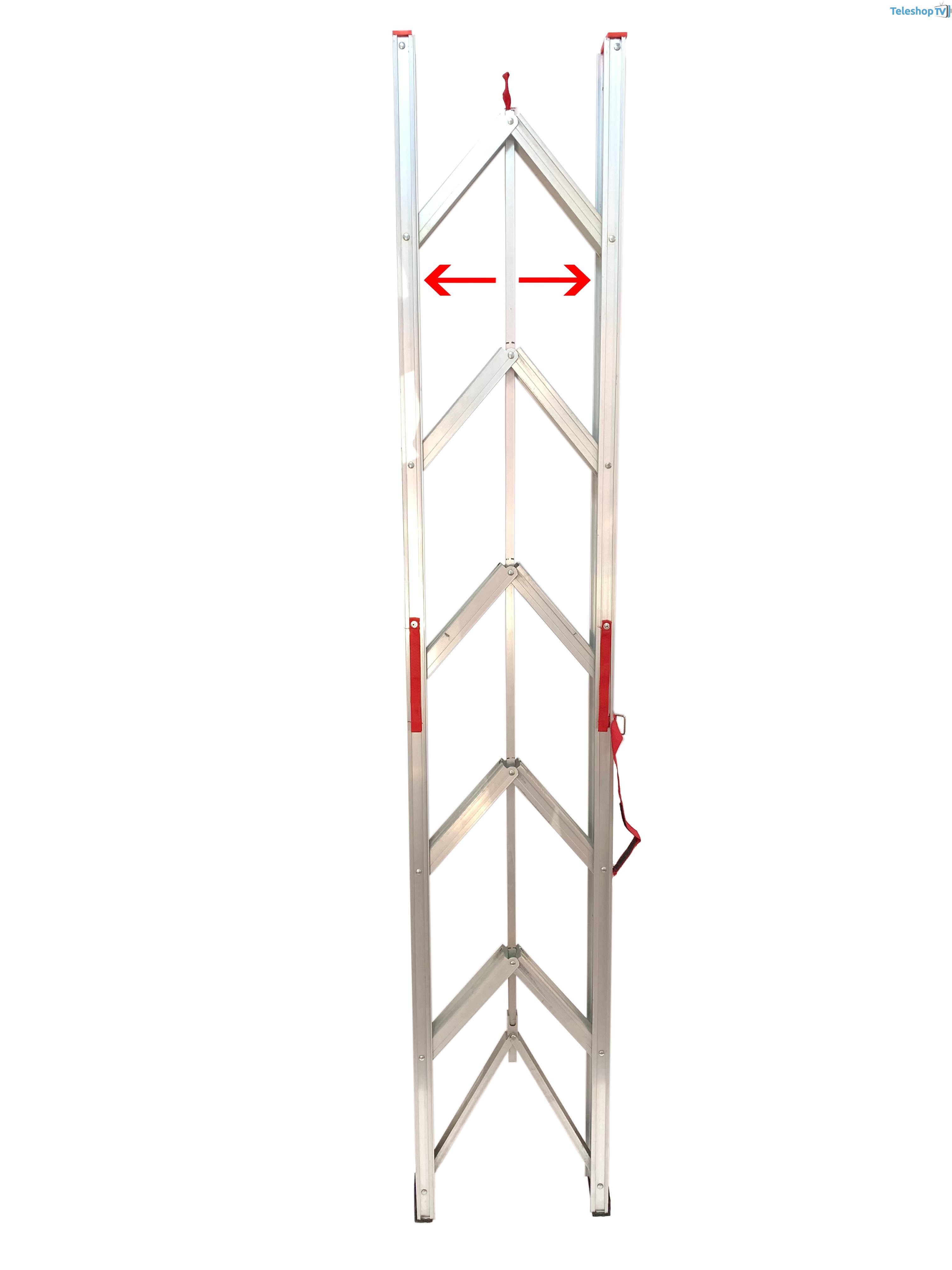 Scara simpla pliabila/foldabila cu 7 trepte 2.4m