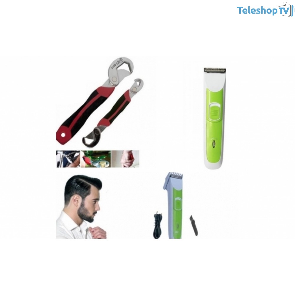 Pachet promotional Set 2 Chei Snap`n Grip + Aparat de tuns pentru barbati Nova