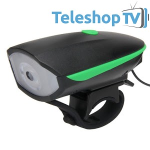 Lanterna bicicleta 2 in 1 cu Led si Alarma Eficienta garantata