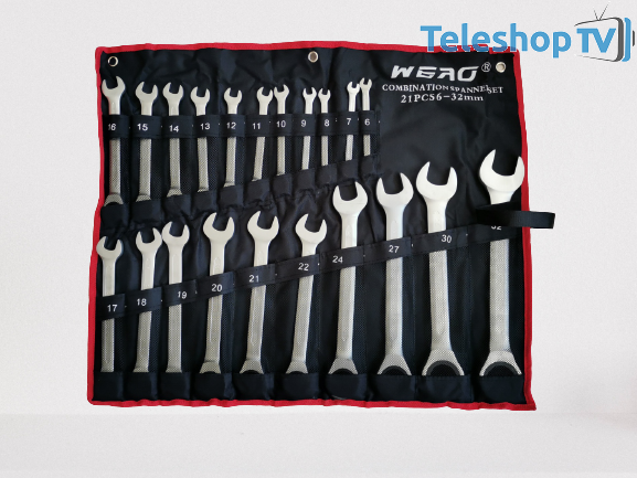 Set 21 chei profesionale 6-32 mm