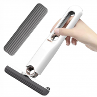 Mini Mop Portabil Pentru Diferite Suprafete Si Geamuri, Sistem Autostoarcere