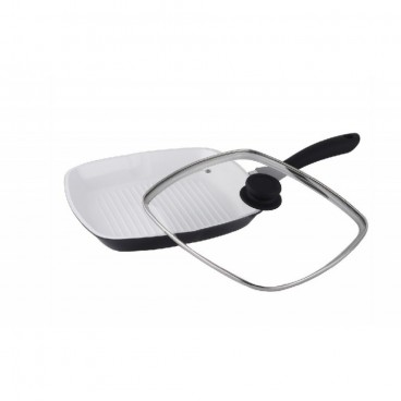Gratar Ceramica Eco 28 CM Maner Detasabil