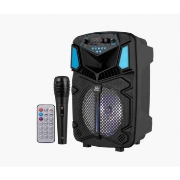 Boxa Activa, Portabila, Karaoke, Radio FM, Mp3, Aux, Microfon Inclus