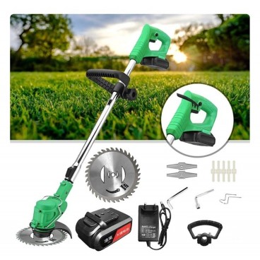 Motocoasa Electrica, 21 V, 4000 Mah , cu 2 acumulatori inclusi 